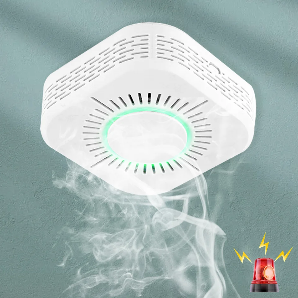 NOYAFA C50W SMART SMY Detector Wireless 433MHz RF Fire Alarm Sensor Sensor Bezpečnosť bezpečnostnej ochrany s hostiteľom 433 MHz
