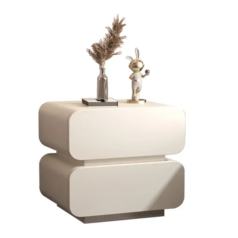 *Nočné stolíky Stlmenie Nordic Side Luxusné nočné stolíky Biele moderné armoires de Chambre Nordický nábytok