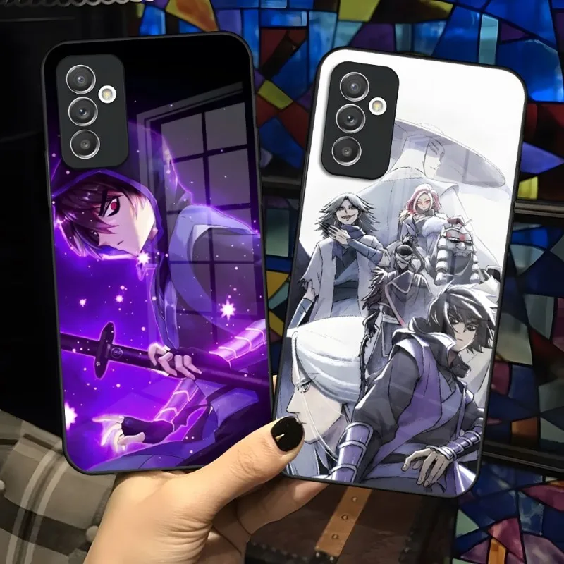 Nožnicový siedmy anime telefónny puzdro pre Samsung S30 S21 S20 S23 S22 Fe S10 E S9 Poznámka 20 10 Pro Ultra Plus 5G Glass