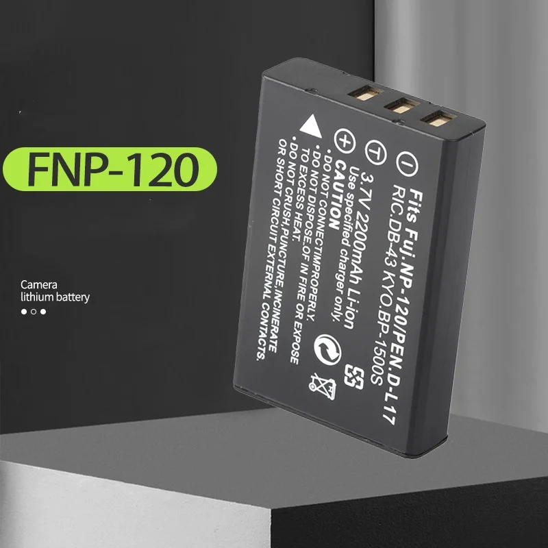 NP-120 NP120 FNP120 DL17 D-L7 DB-43 Batéria pre Fuji Fujifilm F10 F11 M603 Zoom Pentax MX4 MX550 RICOH GX8 300G 500G nabíjačka USB