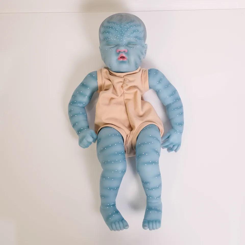 NPK 19inch Alisha v avatarovej verzii už maľoval nedokončené diely DIY Baby Kit