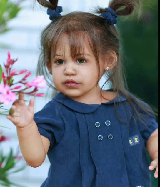 NPK 29inch Reborn Doll Kit Linh Life Real Toddler Veľkosť Čerstvá farba Soft Soft Touch