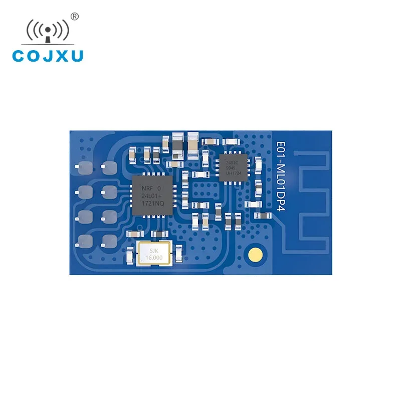NRF24L01P 2,4 GHz Modul Dlhé vzdialenosti SPI 100MW IOT COJXU E01-ML01DP4 UHF bezdrôtový transceiver NRF24L01+ prijímač vysielača