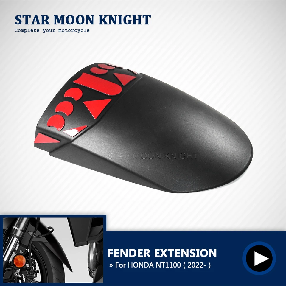 NT1100 Motocyklové príslušenstvo predĺženie predĺženia predĺženia Mudguard predĺženia pre Honda NT 1100 NT1100 2022-