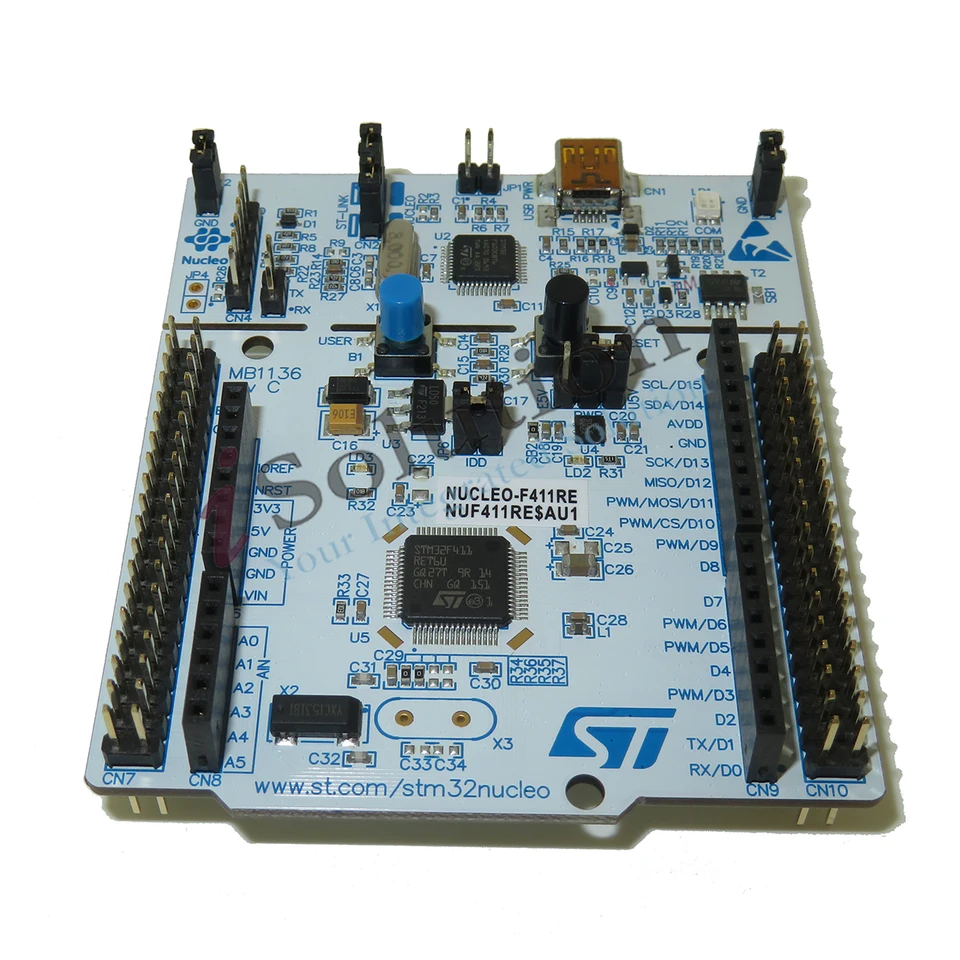 Nucleo-F411RE STM32 Nucleo-64 ARM MBDY Vývojová doska s STM32F411RE MCU podporuje