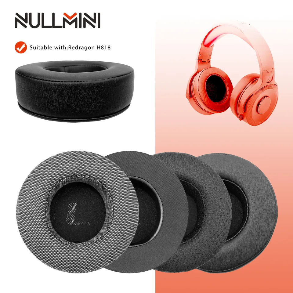 NULLMINI NAHRADENÉ EARPADS pre Redragon H818 Slúchadlá chladiaceho gélu vankúšiky uší na uši