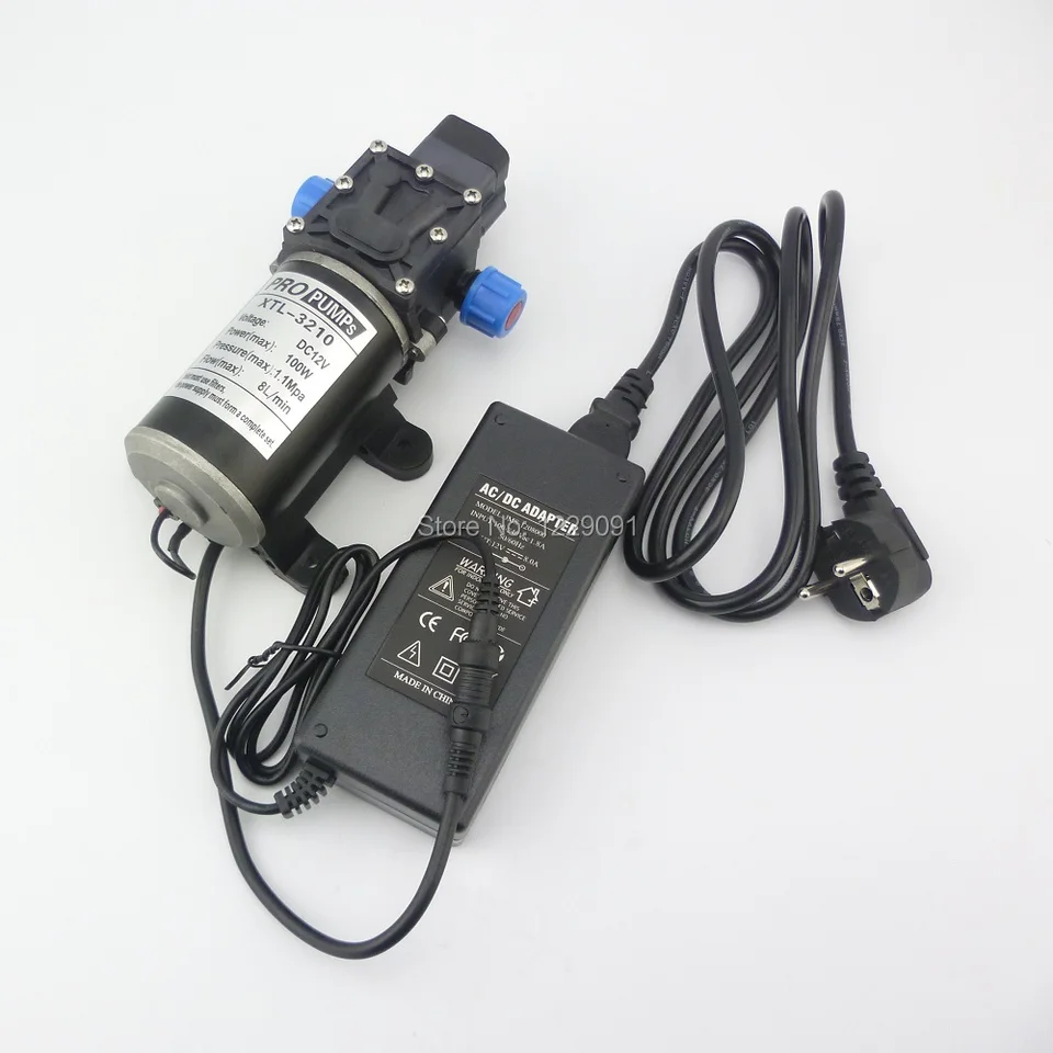 Nuotrilin 100 W Small BemPragm Home Mini 12 V Vodné čerpadlo Self -Priming Posilňovače vodné čerpadlo