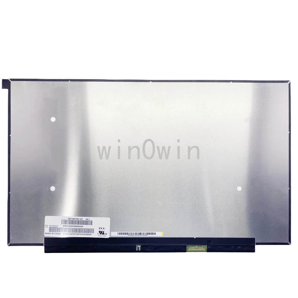 NV156FHM-T07 V8.7 1920x1080 40 Pôvodný 15,6 palcový laptop LCD LCD obrazovkový panel Matica panela