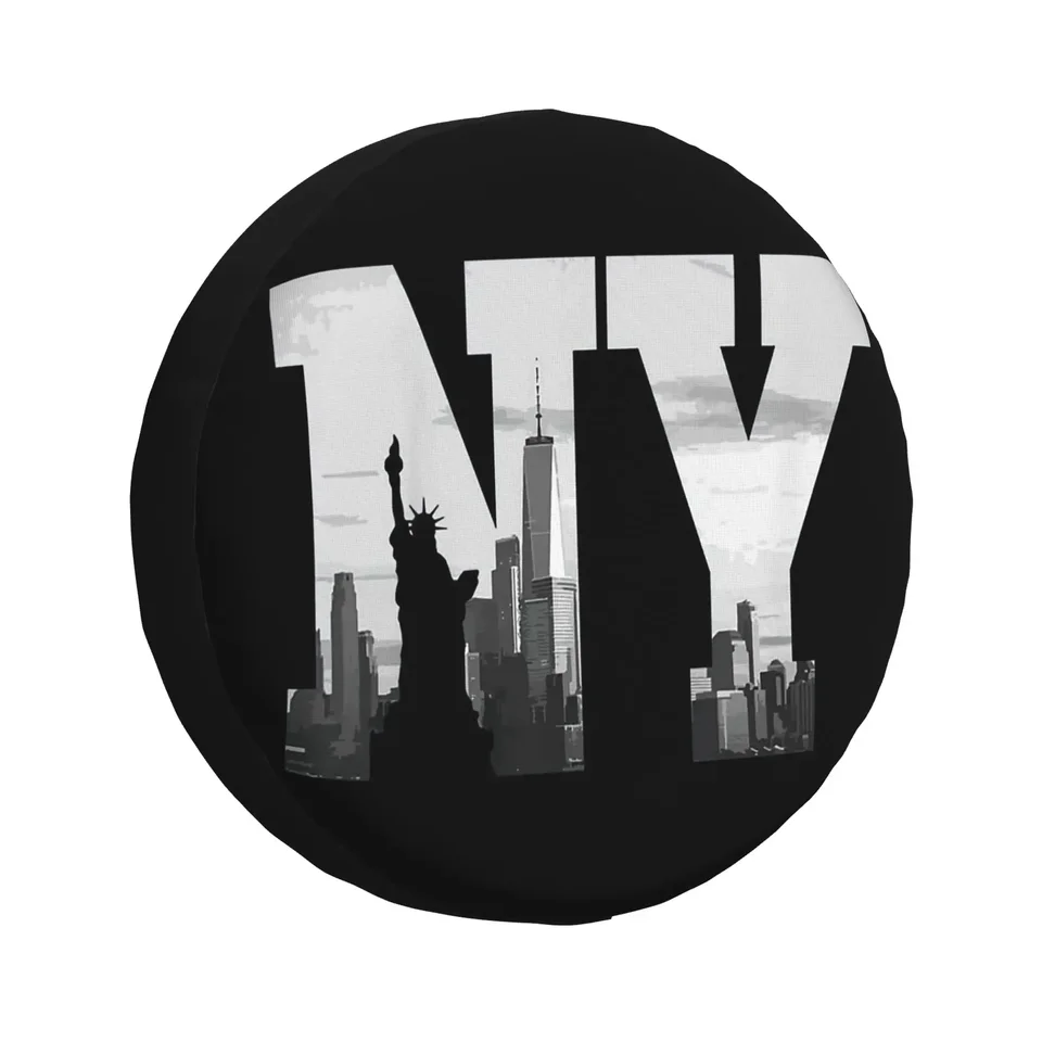 NY New York Proof Tire Cover Cover Tire Cover Automatické auto Accesorios for Men Dám