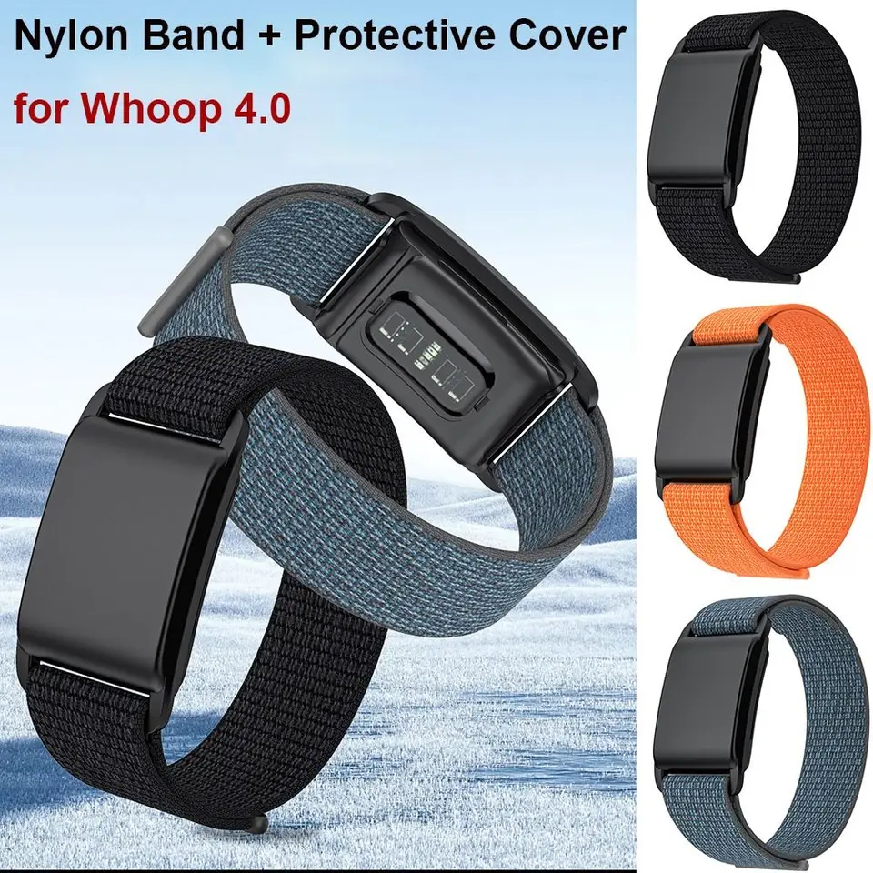 Nylon Fitness Band priedušné náhradné športové náramkové ochranca nastaviteľný remienok pre tracker pre 4,0 žien mužov