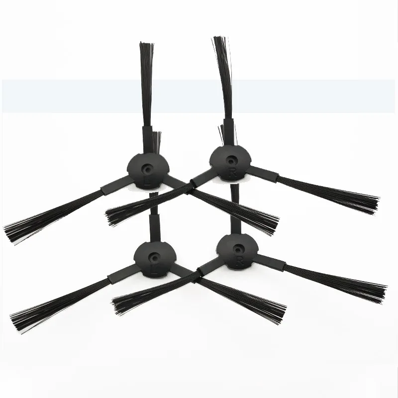 Nylonové bočné kefové robotické vysávače Výmena dielov pre Chuwi Ilife V55 V50 V5 V5S V3 V3S V55 Pro X5 A4 A4S A6