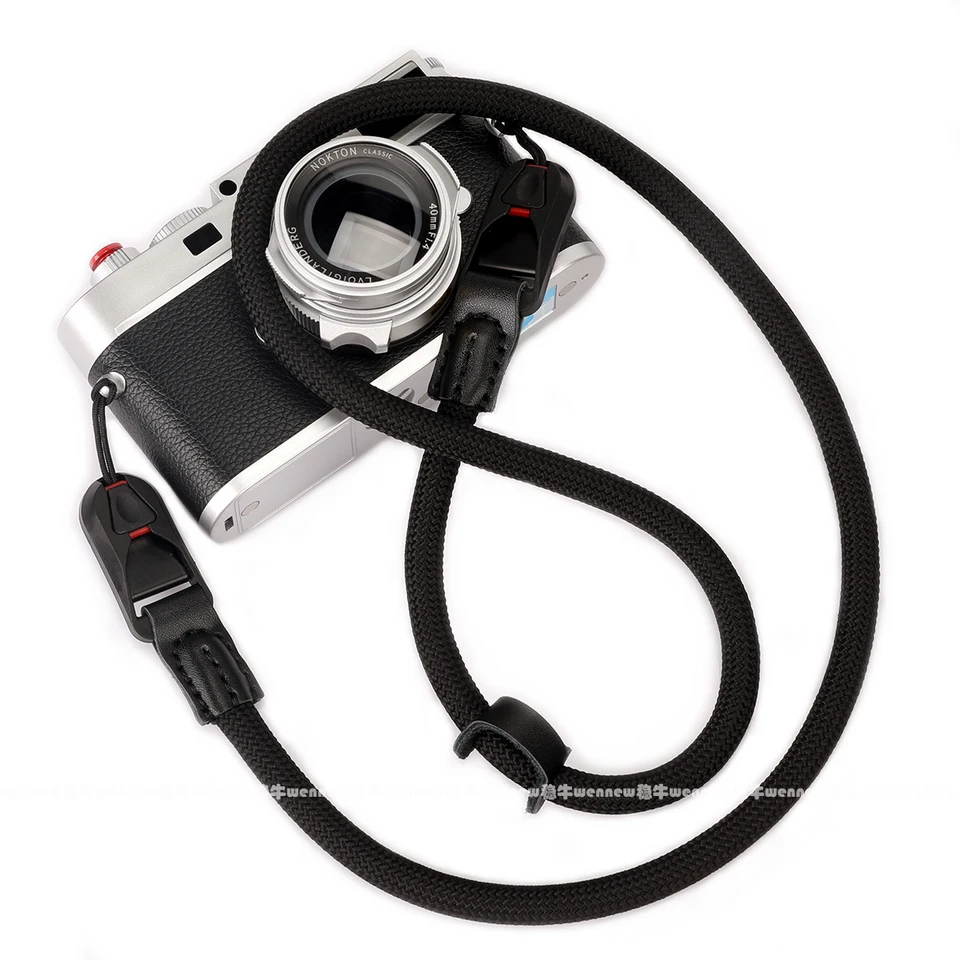 Nylonové lano popruh rýchle uvoľnenie kamery zápästie na remienok na krk rameno popruh pre fujifilm Sony Nikon Canon Leica Mirrokless Accessories
