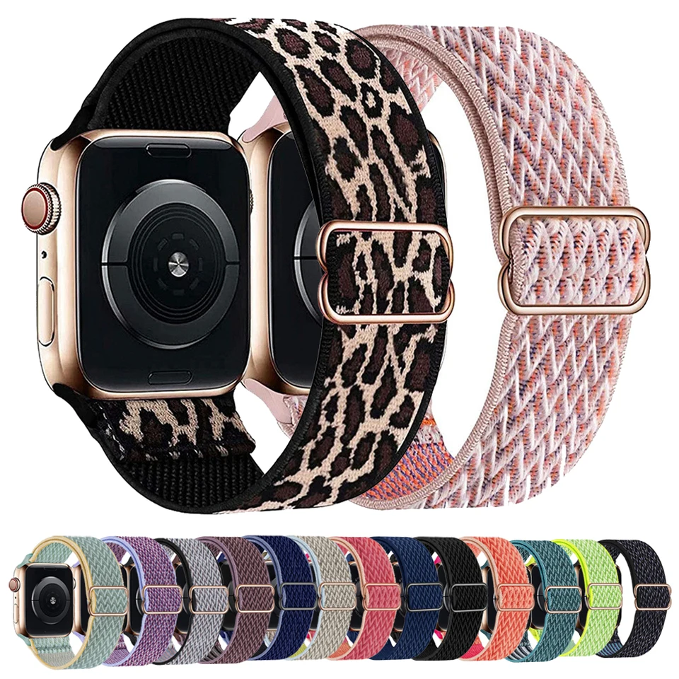 Nylonový popruh pre Apple Watch 9 Ultra 8 7 49 mm 45 mm 41 mm Iwatch Series 6 SE 5 Correa 42 38 44 40 mm Sport Loop Bracepet Band Band