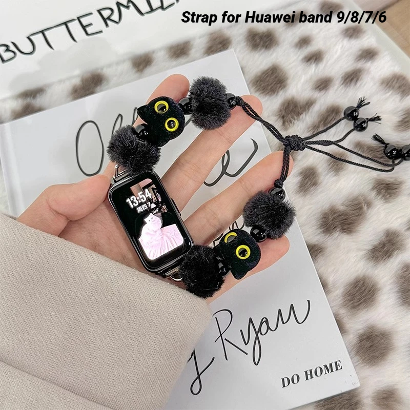 Nylonový popruh pre Huawei Band 9 Correa Bracelet Sport WatchBand for Huawei Band 8/7/6