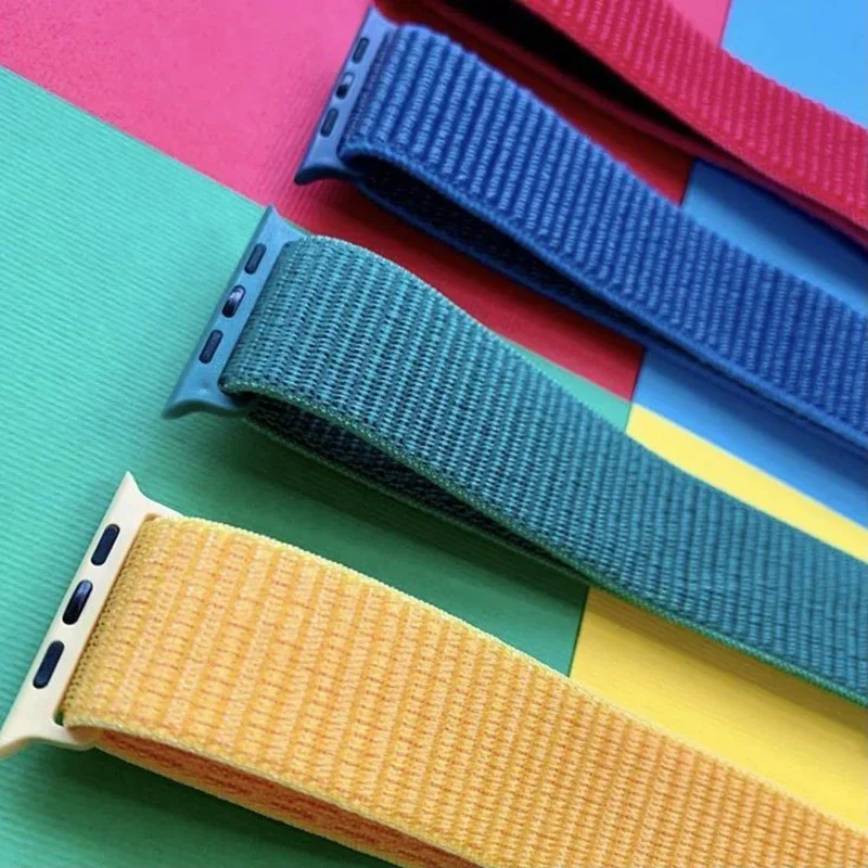 Nylonový remienok pre Apple Watch Band 46 mm 49 mm 45 mm 42 41 mm 40 mm Pohodlné elastické náramky Iwatch SE Ultra Series 10 9 7 8 6 5 4