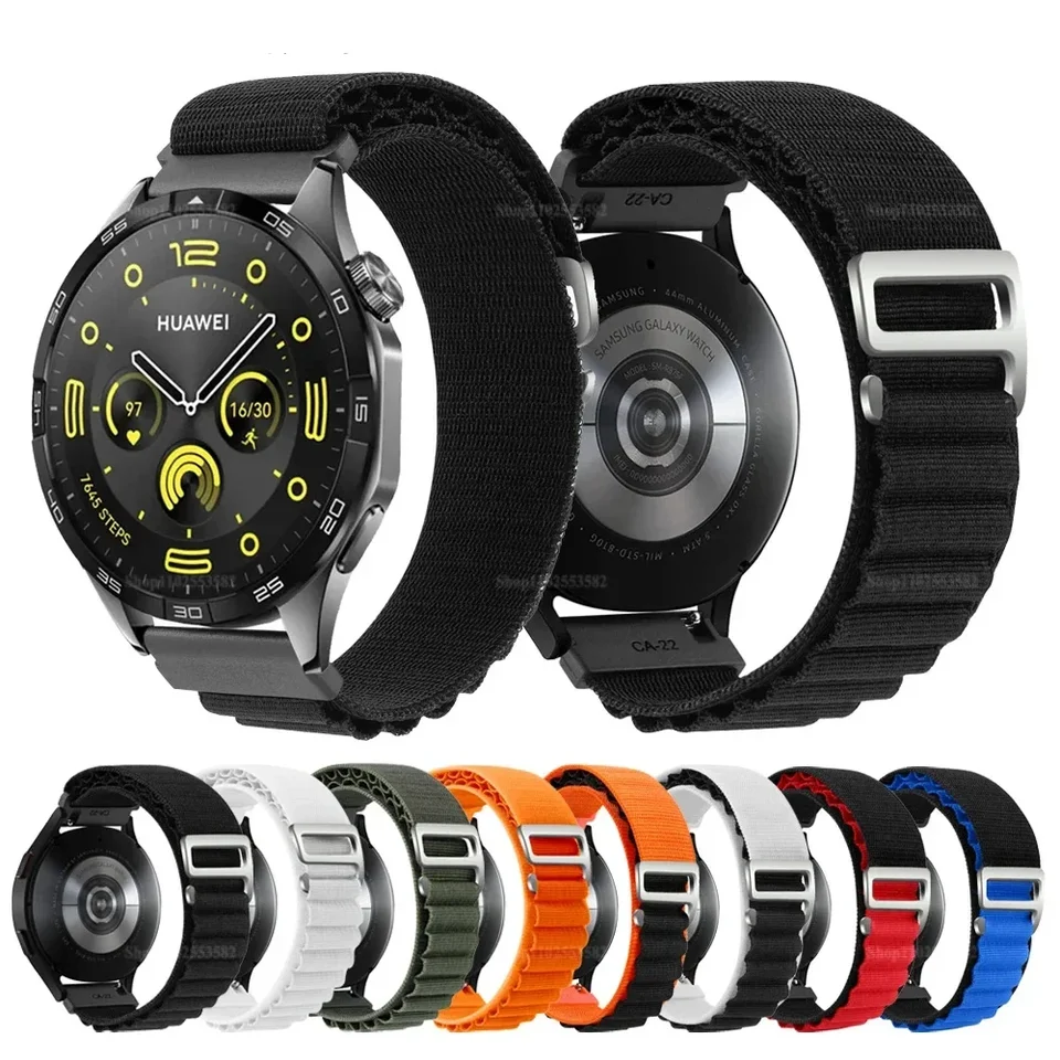 Nylonový remienok pre Huawei Watch GT 4 46 mm pás pre Huawei Watch 4 Pro GT 2 3 GT2 GT3 Pro 46mm náramok Náhradný výmena hodiniek 22 mm