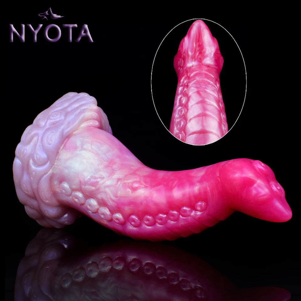 Nyota zakrivená monštrum dildo Silikónový penis fantasy zadok prostata vaginálny masager masturbator análny sex hračky pre ženy mužov gay gay