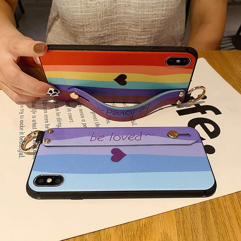 Nádherné puzdro na držiak telefónu pre Huawei P40 Pro P20 Pro P30 Mate 10 20 30 Lite 40 Y9 2019 P Smart Plus Z Nova 4E 7i 5i Strap Cover