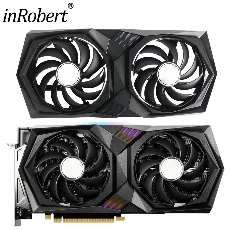 Náhrada ventilátora pre video kartu pre MSI GeForce RTX 3060 3060TI Gaming X 12GB GDDR6 95 mm PLD10010B12HH Grafická karta CON COLING VENTIVOD