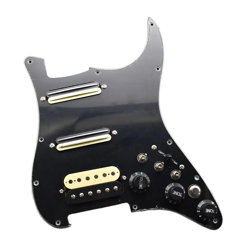 Náhradná gitara naložená pickguard String s prístrojom Profesionálne praktické pre príslušenstvo pre elektrické gitary