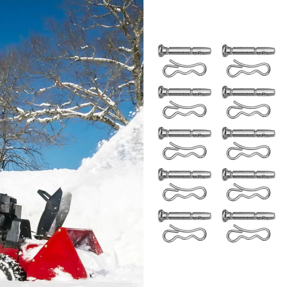 Náhradná súprava s 20 strihovými kolíkmi a kolíkmi pre Snowblower Použite OEM #738 04124A Perfektné fit pre dva a trojstupňové modely