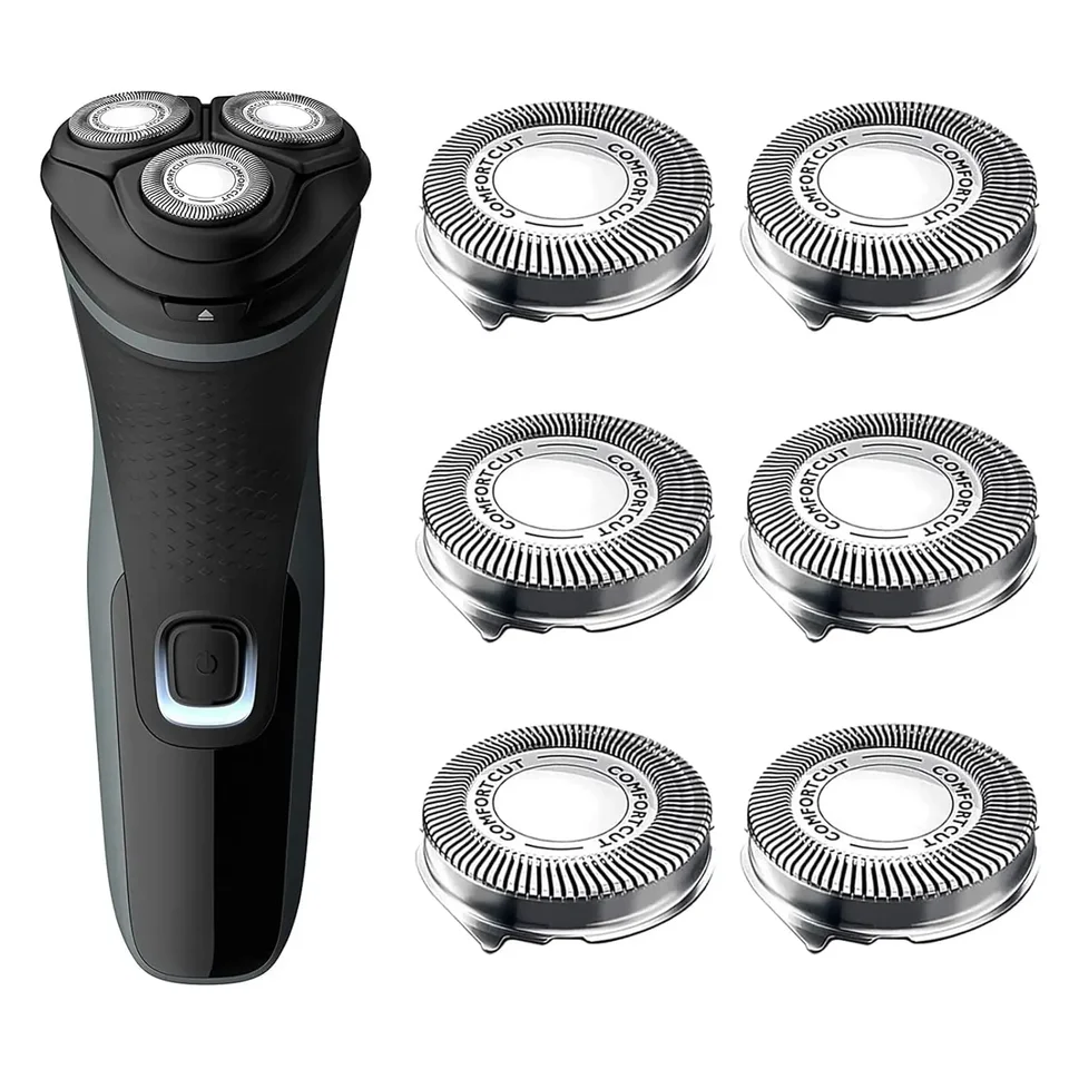 Náhradné hlavy SH30 pre Philips Norelco Shaver Series 3000, 2000, 1000 a S738, S1560; Pohometové náhrady Razor Blades