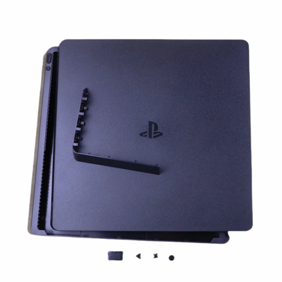 Náhradné puzdro pre puzdro PS4 Slim Console Shell Case Cuh 2000 predný kryt zadné puzdro Čierne