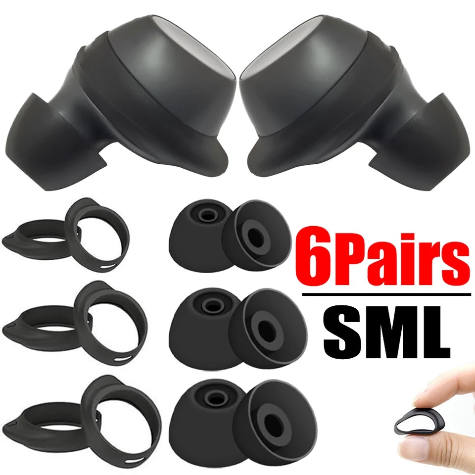 Náhradné silikónové uši tipy krídla uší uši pre Samsung Galaxy Buds Fe slúchadlá na slúchadlá