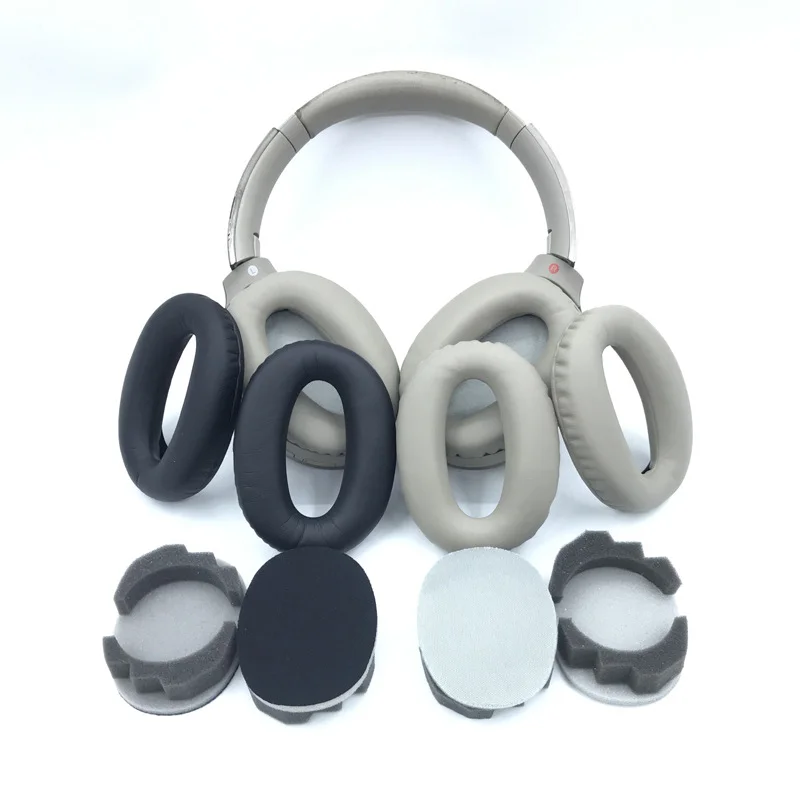 Náhradné uši pre Sony MDR-1000X WH-1000XM3 WH-1000XM2 M3 M4Headphones Earmuff Uzalfón slúchadlá 1 pár