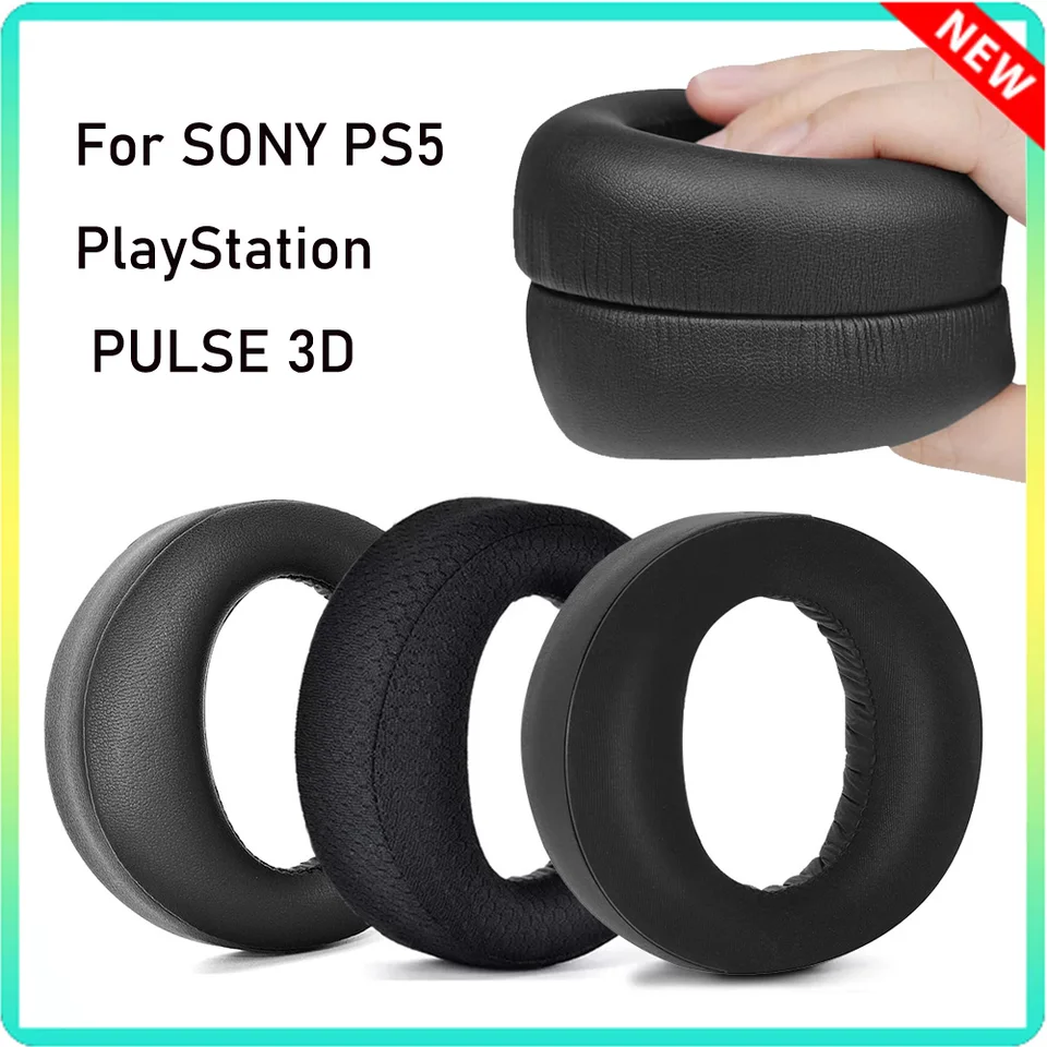 Náhradné ušné vankúšiky pre Sony Ps5 PlayStation Pulse 3D ušné vankúšiky hlava pásky slúchadlá slúchadlá do uší