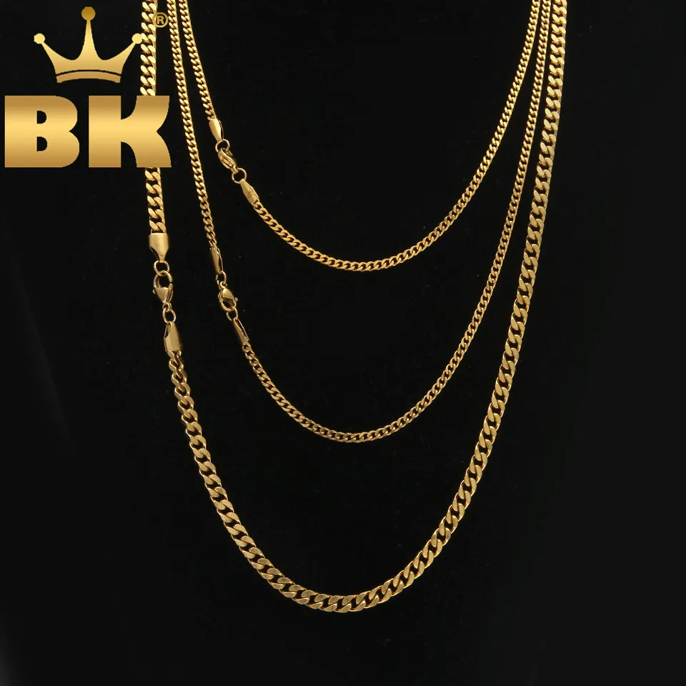 Náhrdelník z nehrdzavejúcej ocele Bling King