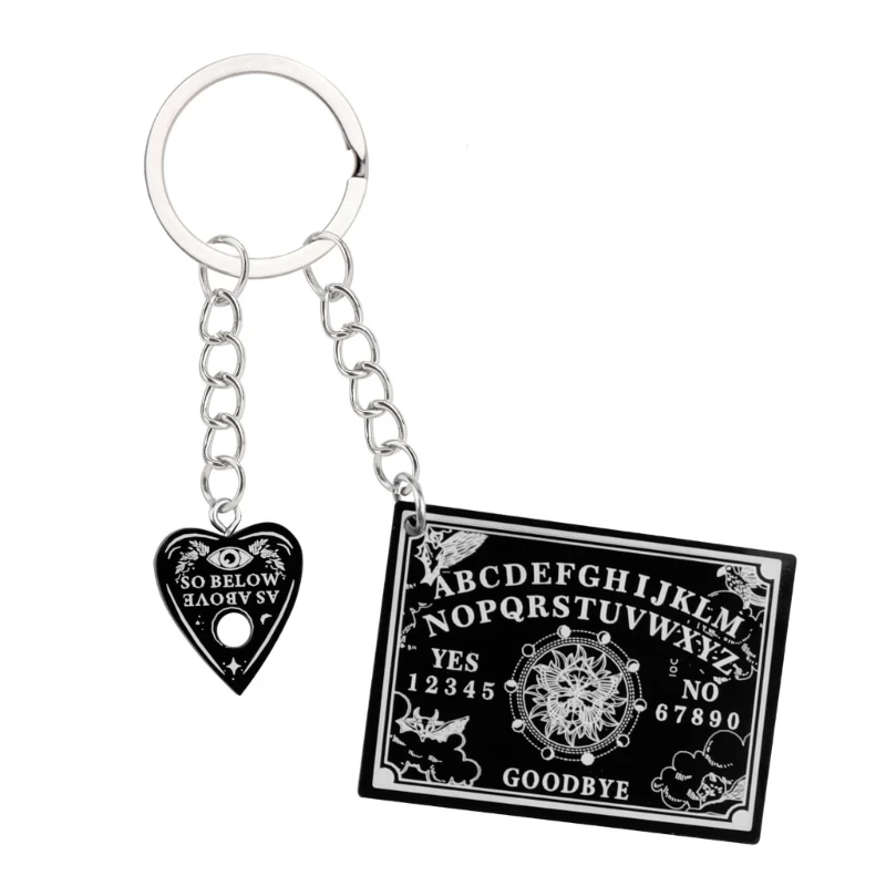 Náhrdelníky náušnice šperky výroby DIY Tarot Planchette Keychain Game Spirit Board Gothic Taroty