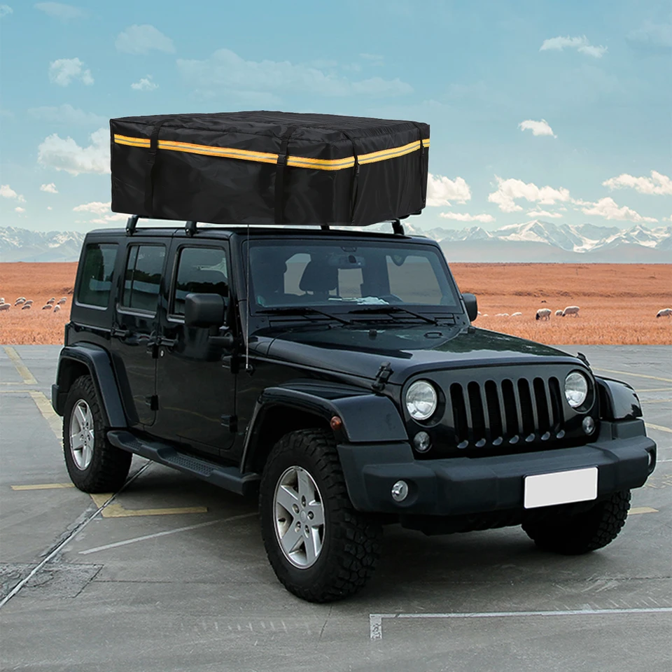 Nákladný taška na vozidlo automobil s nákladným dopravcom s nočným reflexným pásom Univerzálna batožina Storage Cube taška na cestovné kempingy