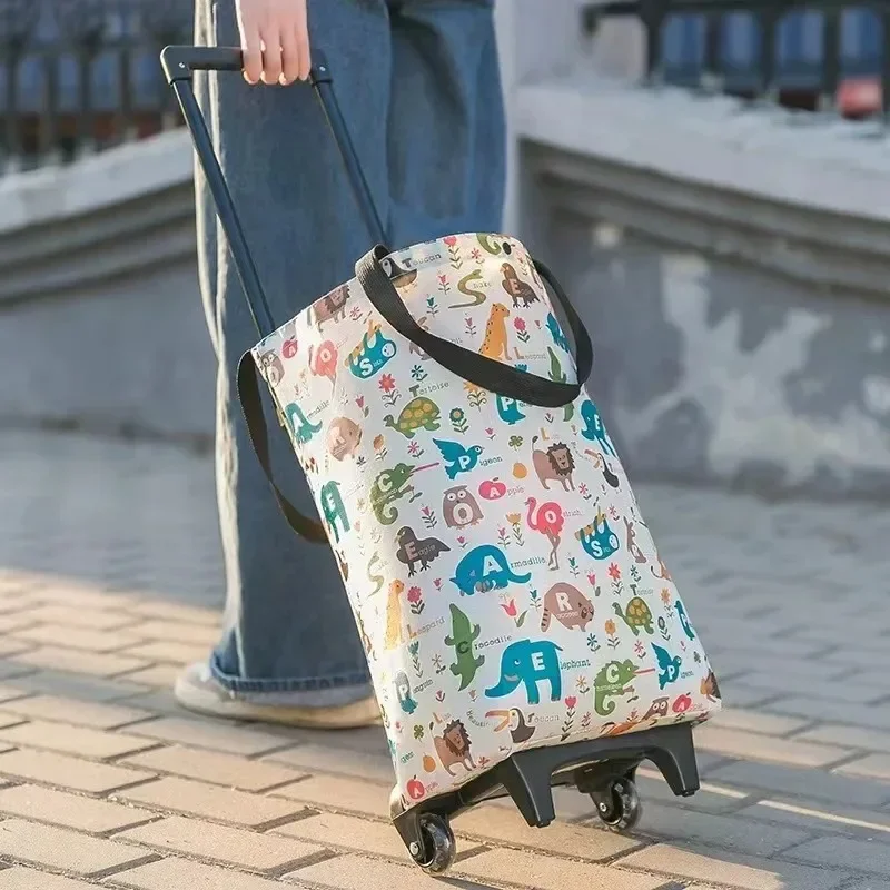 Nákupný košík na nákup košíka na nákup košíka na nákup vozíka Trolley taška skladací vozík Trolley TAGE Malý nákupný košík s potravinami
