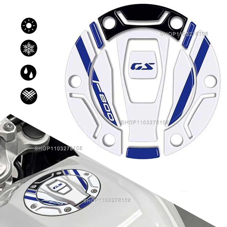 Nálepka krytu krytu 3D palivovej nádrže pre BMW F800 GS 2024 Racing Motocycle Detis Doplnok