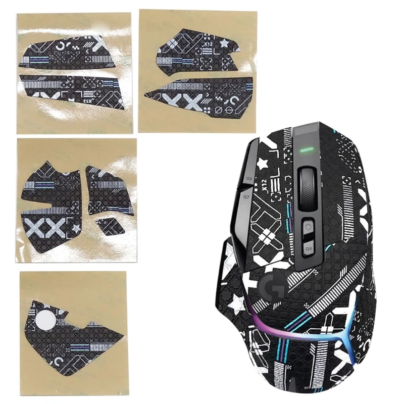 Nálepka myši s myšou pre g502x antislip grip Tape páska odolná voči potu bezdrôtovej hernej hernej hernej myši Príslušenstvo Pot Proof Drop Loď