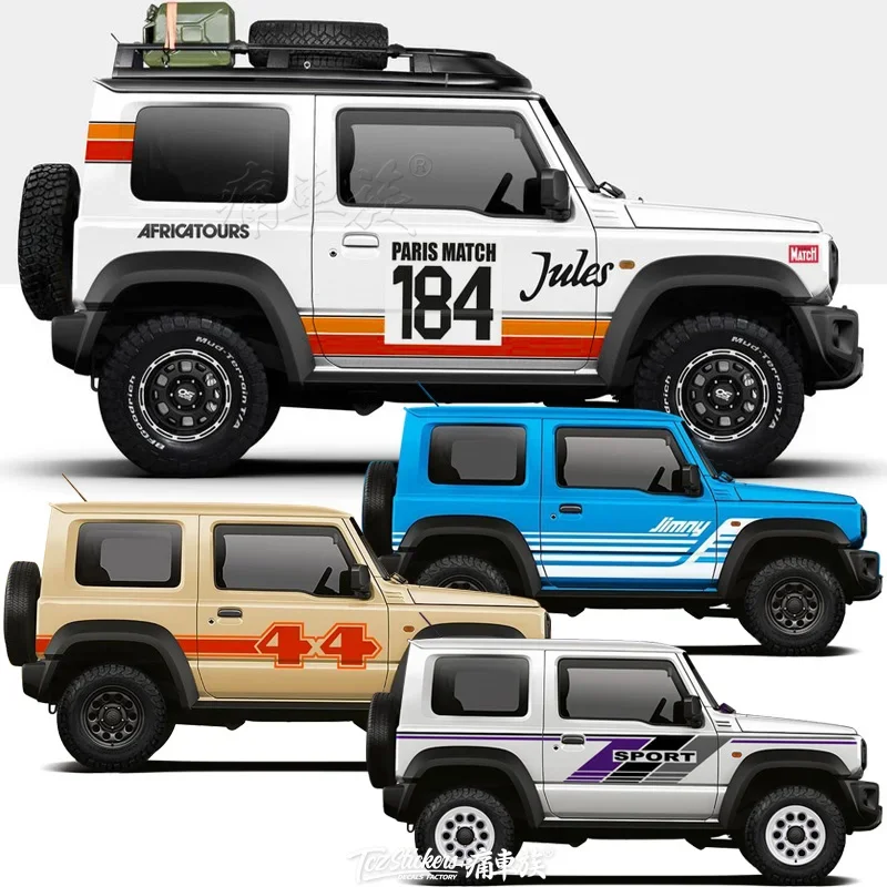Nálepka na autá pre Suzuki Jimny Body Exterior Dekorácie Off-road Modified Film Accessories