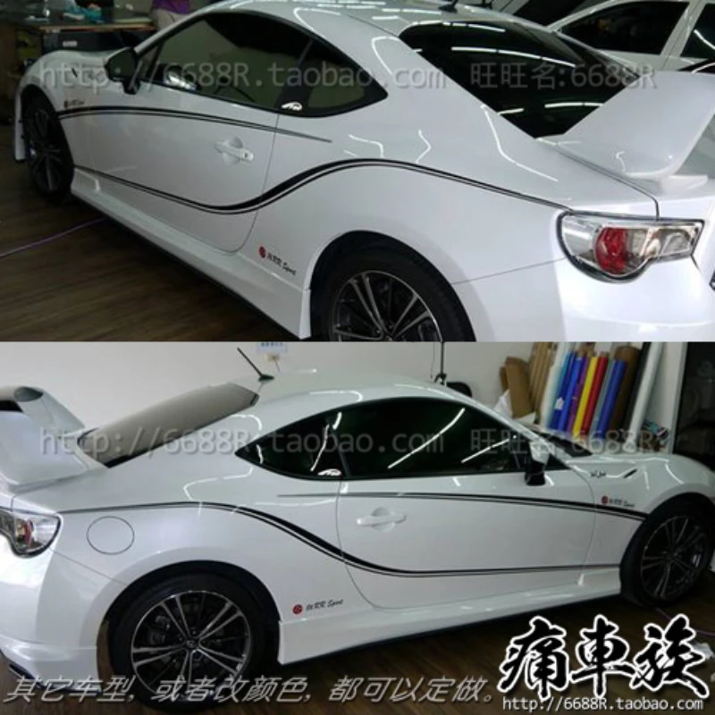 Nálepka na autá pre Toyota supra GT86 Body Exteriér Prispôsobenie športových nálepiek Filmové doplnky