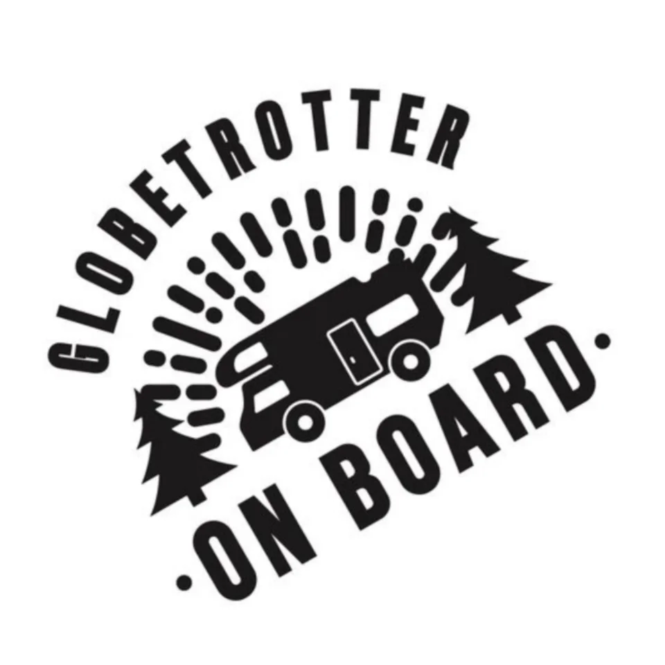 Nálepka na dosku van Camper Caravan Truck Taxi Camping RV CARGO MOTORHOME Vinyl Decor Doplnky
