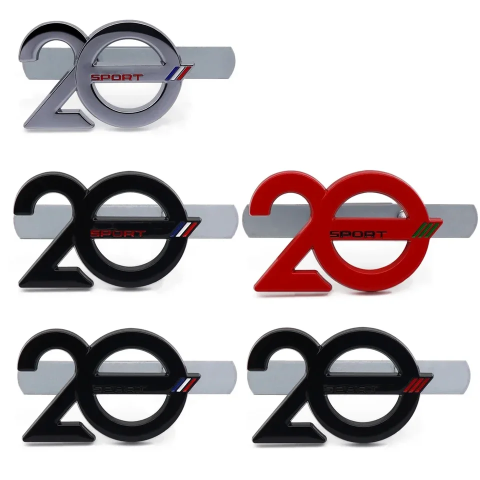 Nálepka na kovové auto pre telo 20. výročie odznaku pre Peugeot 307 207 407 607 4008 206 107 308 406 408 208 Znak prednej mriežky