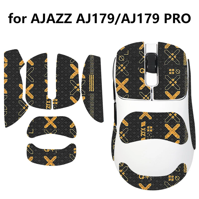 Nálepka na koľbu proti sklzovej priľnavosti myši pre Ajazz AJ179/AJ179 PRO Gaming Mouse pre e-športy počítačový hráč non smyk Suck Spot