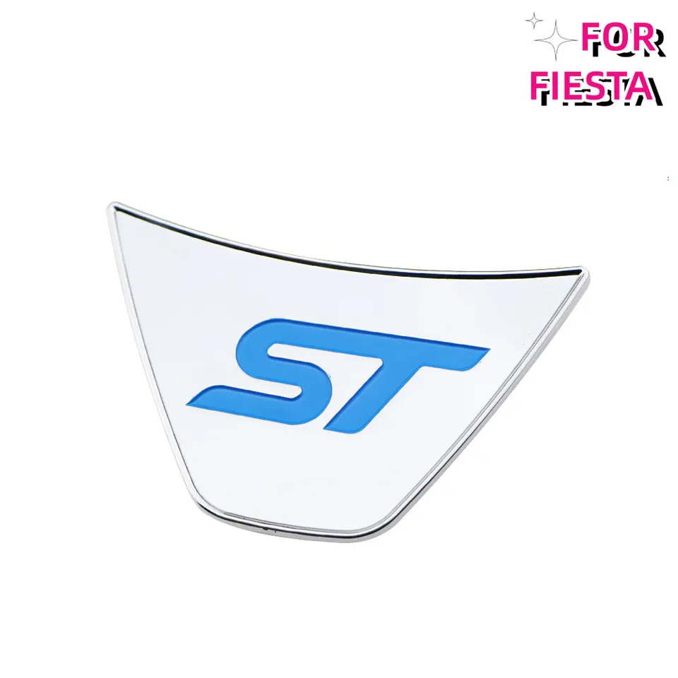 Nálepka na krytie loga pre volant ST ST pre Ford New Fiesta EcoSport 2009 2010 2012 2012 2013 2014 2015 Príslušenstvo