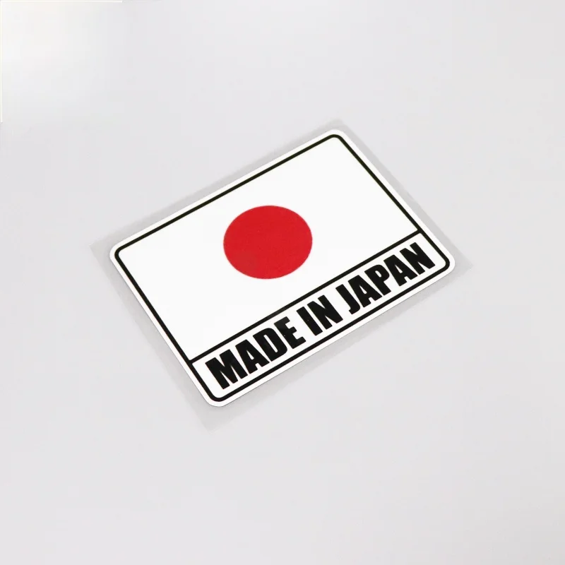 Nálepka na módne autá vyrobené v Japonsku Príslušenstvo PVC Náklady kryt Scrašky pre motocykel JDM Honda Civic Golf 4,12 cm*9 cm