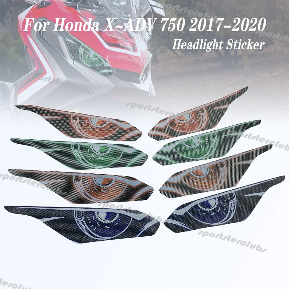 Nálepka na nálepku na motocykle Dozekové svetlomety Ochrana dekorácie pre Honda X-Adv750 XADV 750 X-ADV 750 2017-2020 2018 2018 2019
