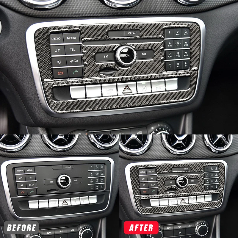 Nálepka na nálepku na nálepku CD CD CD Ovládací panel Ovládací panel pre Mercedes Benz A Class GLA CLA 2016 2017 2018 2019
