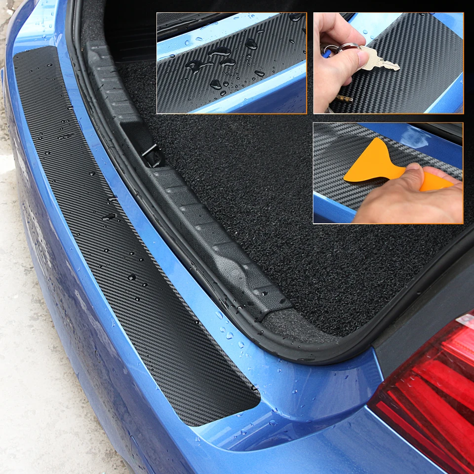 Nálepka na nálepku na zadné strážne nárazník pre Renault Megane 2 3 RS Duster Logan Clio Laguna 2 CACTUR