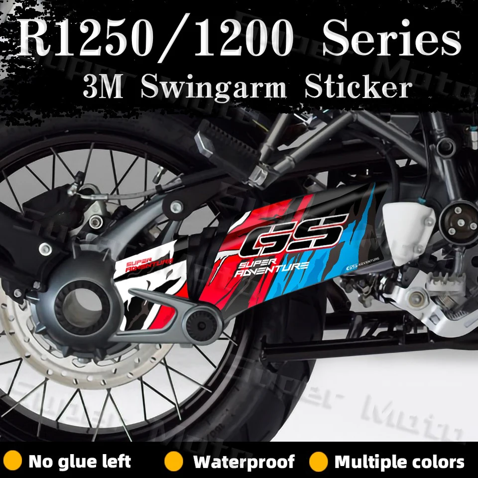 Nálepka na ochranu proti motocyklami na ochranu proti hriadeľu pre R1200 2004-2012 Triple Black Recal R1200 GS Adventure 2004-2013