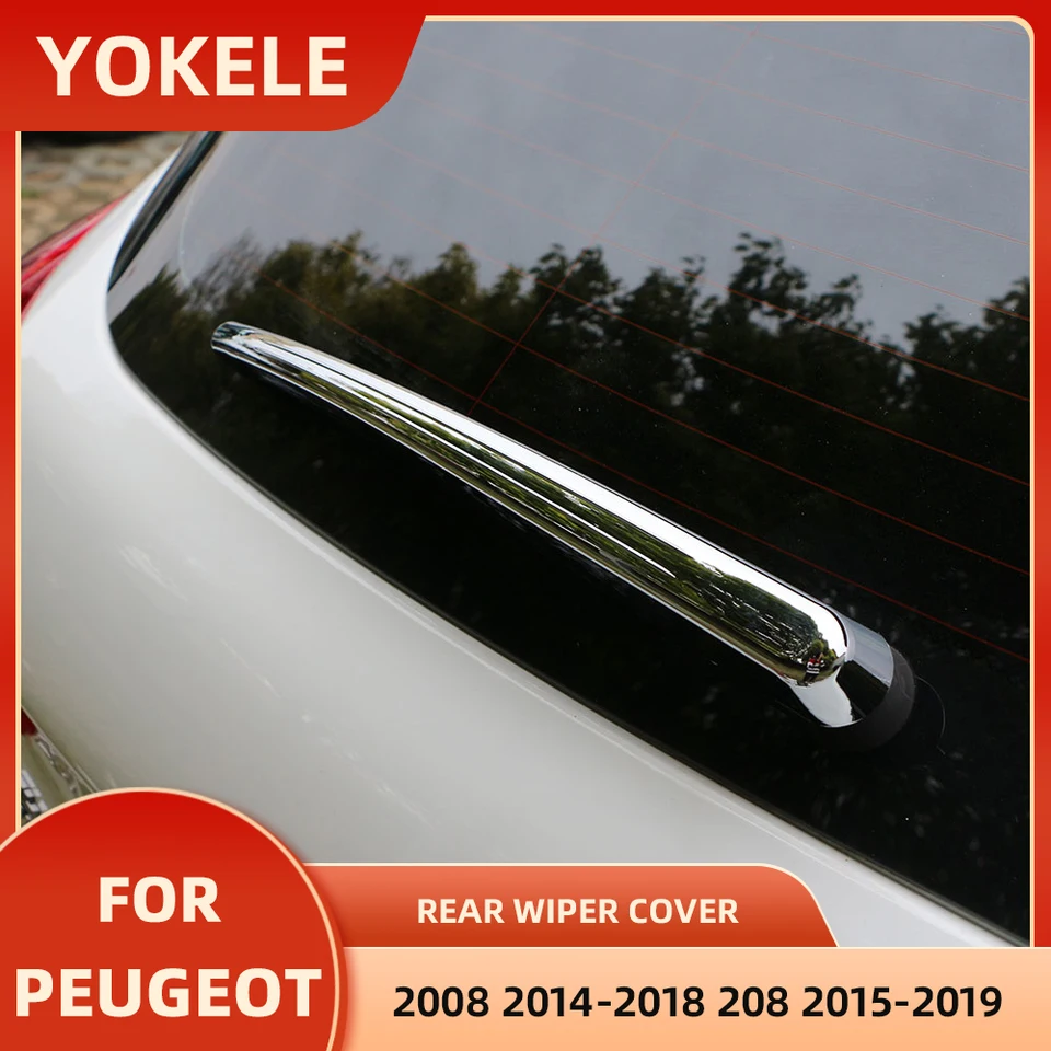 Nálepka na stierač Dažďov pre zadné kmeňa pre kmeňa pre Peugeot 2008 2014-2018 208 2015-2019