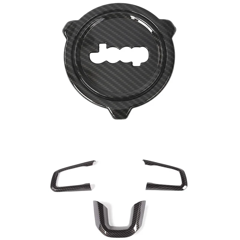 Nálepka na uhlíkové vlákno pre Jeep Wrangler Jl JLU Sahara Rubicon 2018+