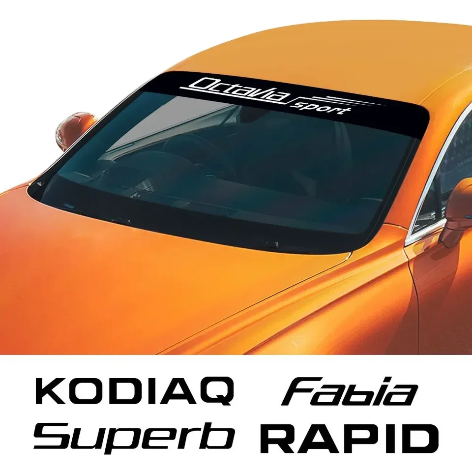 Nálepka na výzdobu automobilu Automatické exteriérové ​​dekorácie Príslušenstvo pre Skota Octavia Fabia Rapid Superb Kodiaq Scala Karoq Kamiq